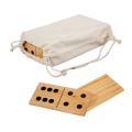 Ensemble de jouets de jeu en bois Domino